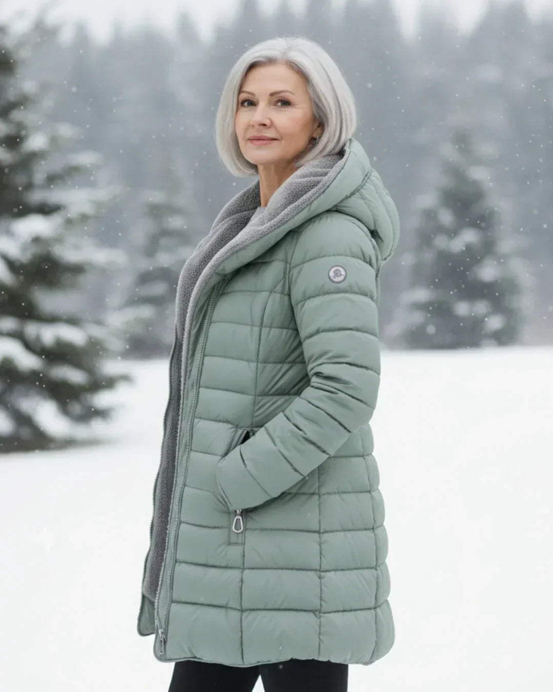 Olivia™  | Puchowa kurtka zimowa