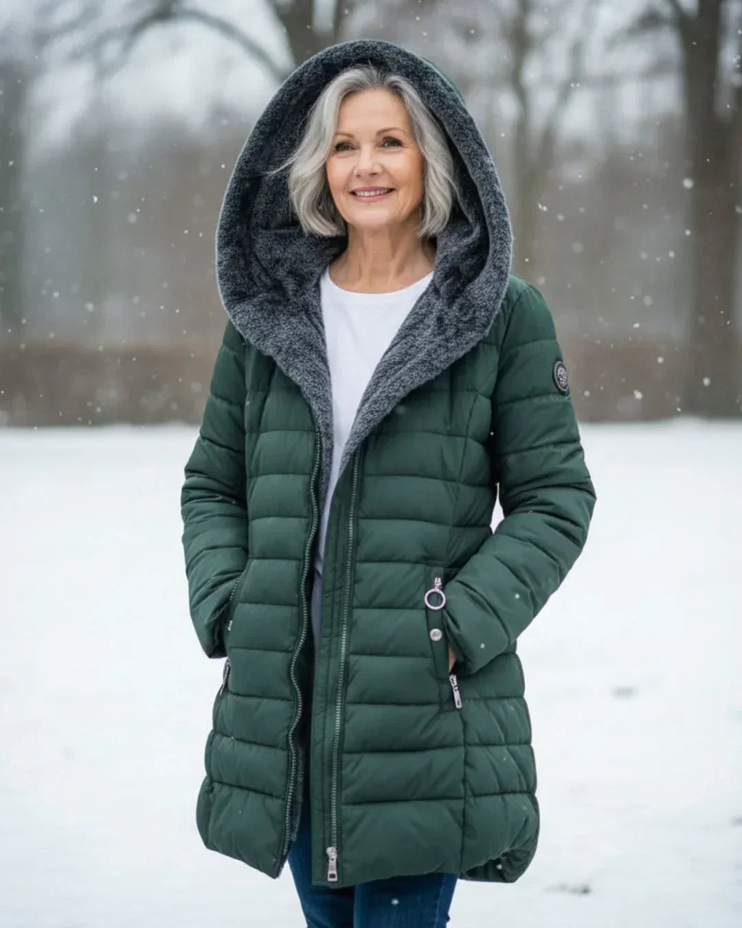 Olivia™  | Puchowa kurtka zimowa