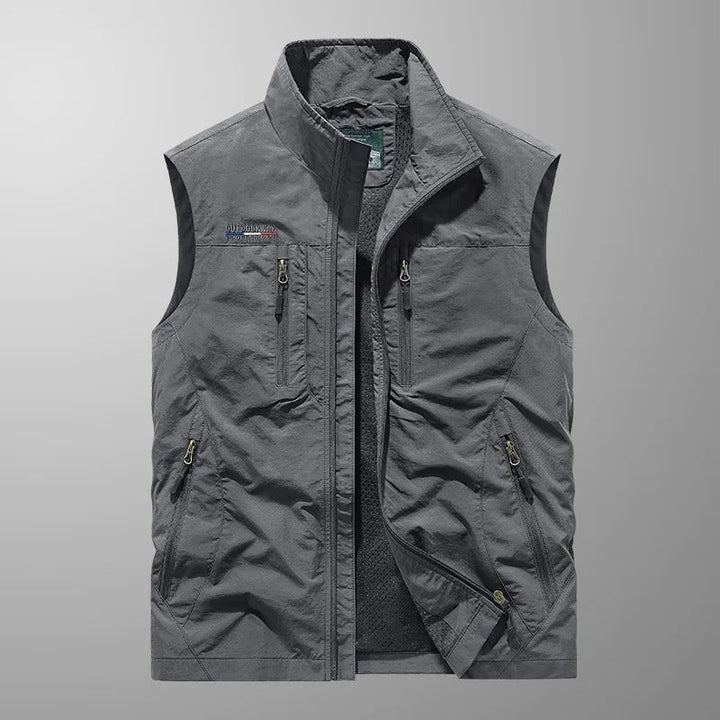 Michael™ | Lekka kamizelka outdoorowa z wieloma kieszeniami