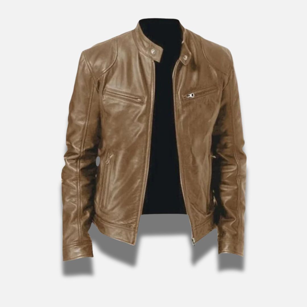 Raymond™ | Klasyczna Vintage Kurtka Motocyklowa