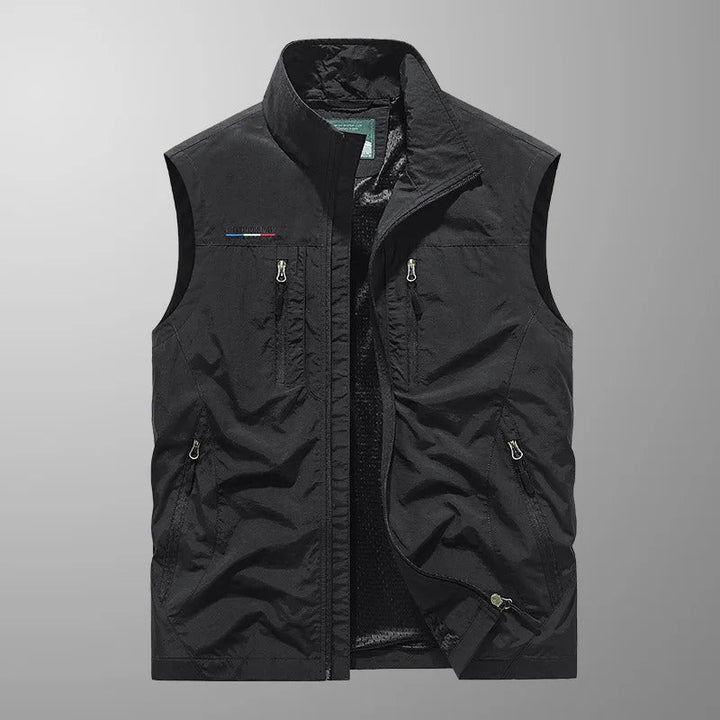 Michael™ | Lekka kamizelka outdoorowa z wieloma kieszeniami
