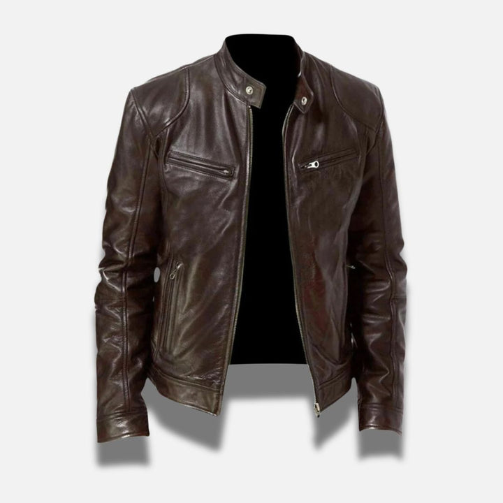 Raymond™ | Klasyczna Vintage Kurtka Motocyklowa