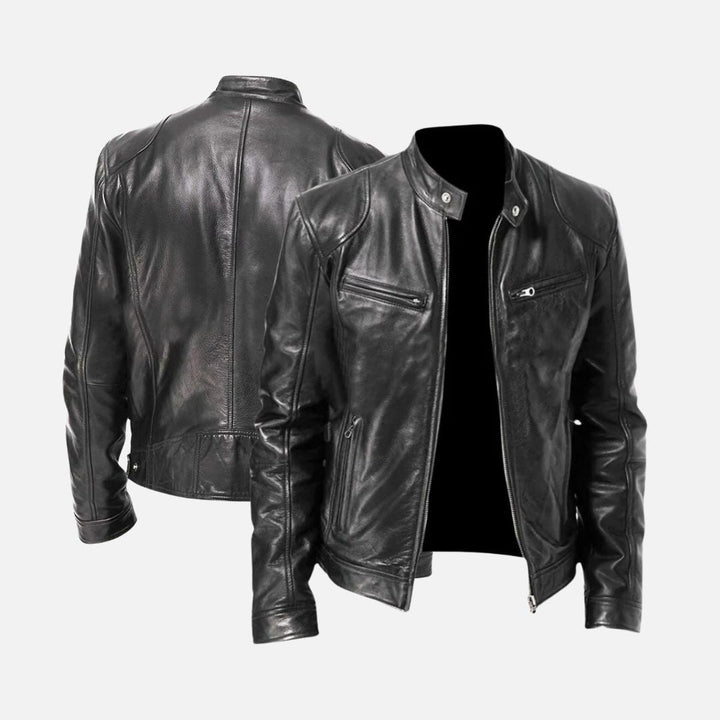 Raymond™ | Klasyczna Vintage Kurtka Motocyklowa
