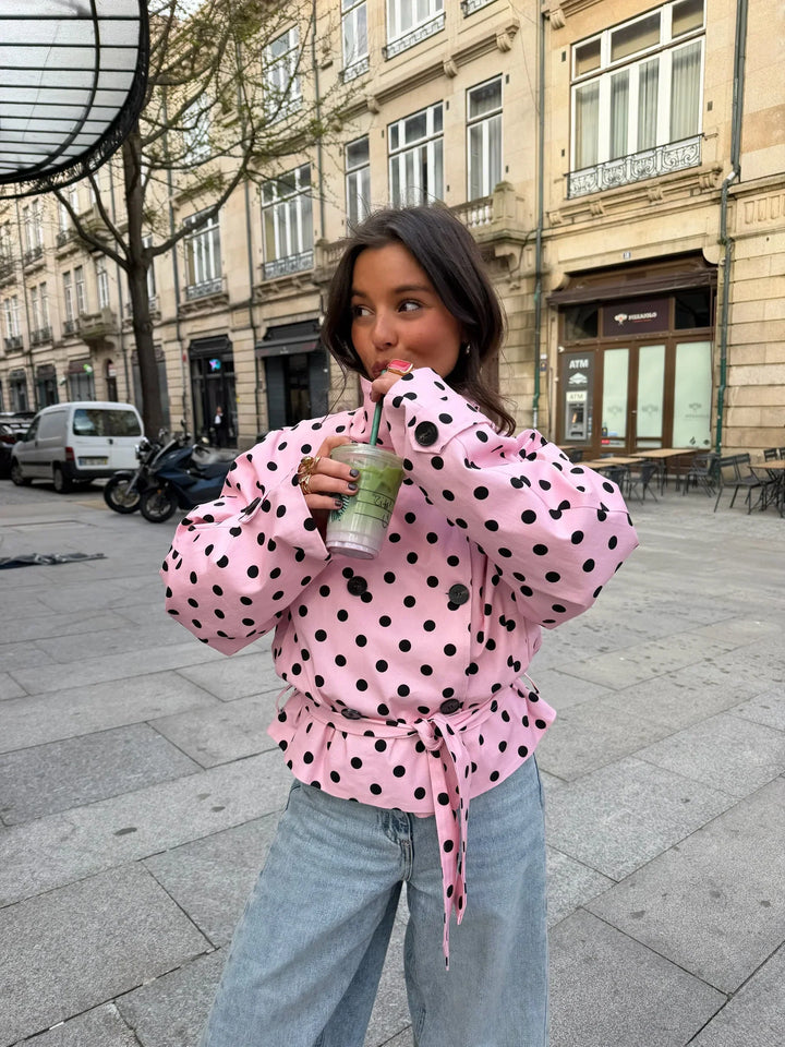 Trench Valentina Rosa w Kropki™