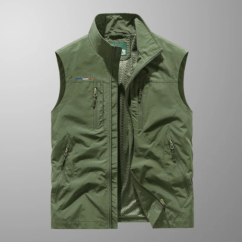 Michael™ | Lekka kamizelka outdoorowa z wieloma kieszeniami