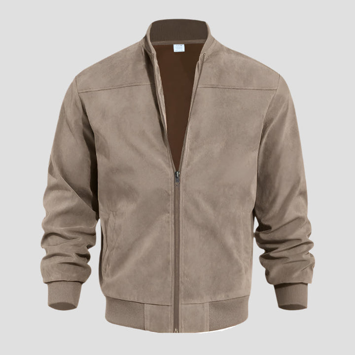 Richard™ | Kurtka Bomber w Stylu Vintage z Zamszu