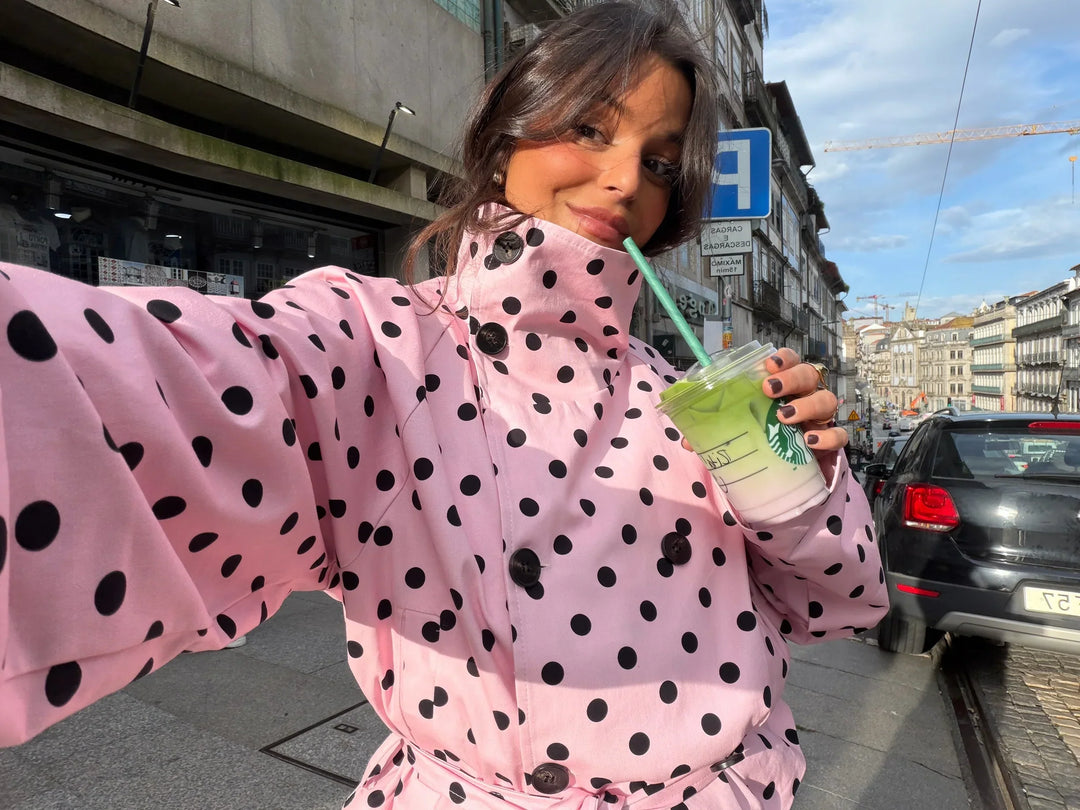 Trench Valentina Rosa w Kropki™