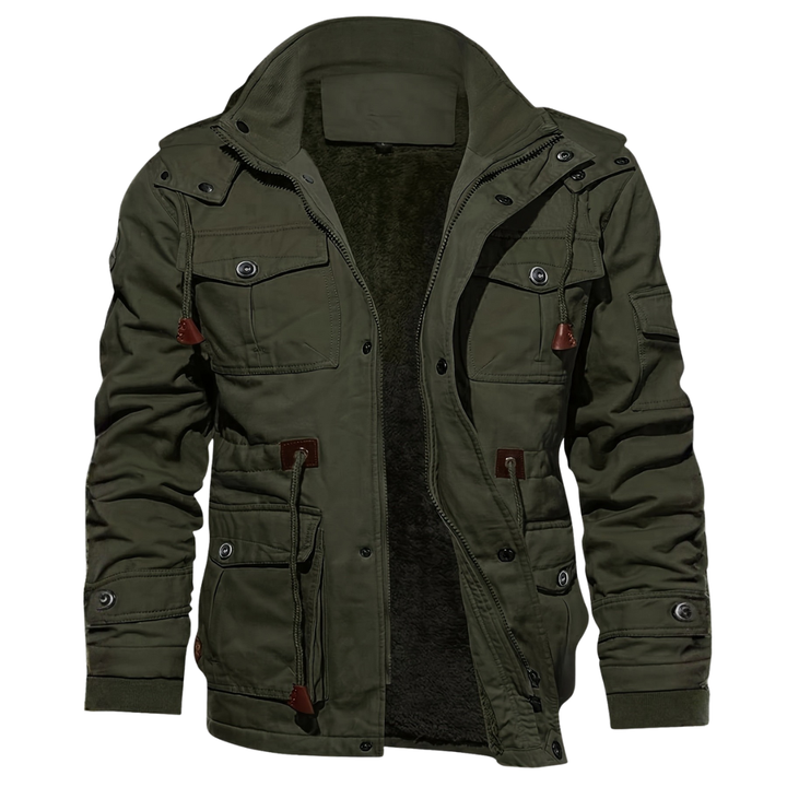 Grzegorz | Długa Kurtka Outdoorowa Premium