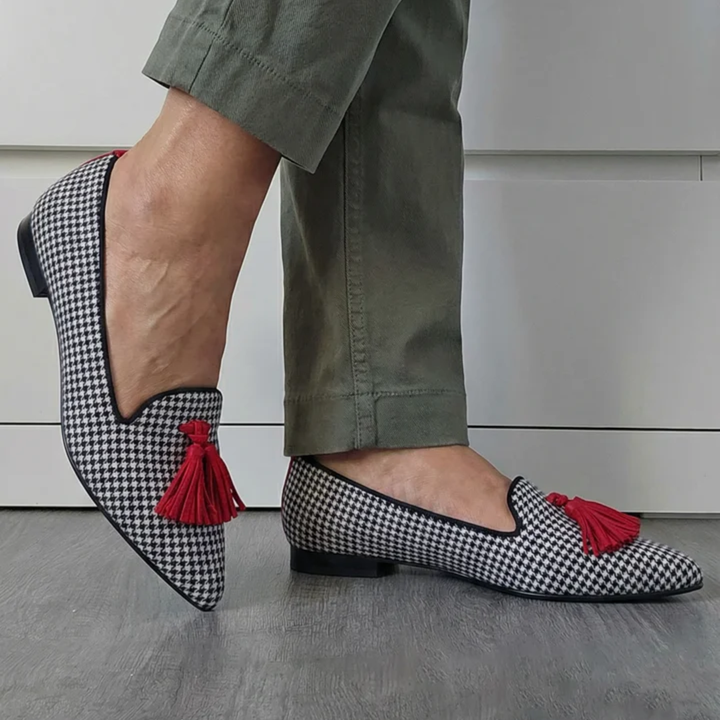 Aleksandra - Klasyczne buty z frędzlami