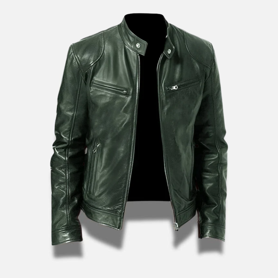 Raymond™ | Klasyczna Vintage Kurtka Motocyklowa
