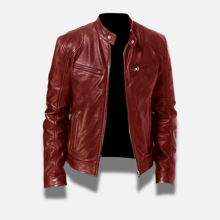 Raymond™ | Klasyczna Vintage Kurtka Motocyklowa