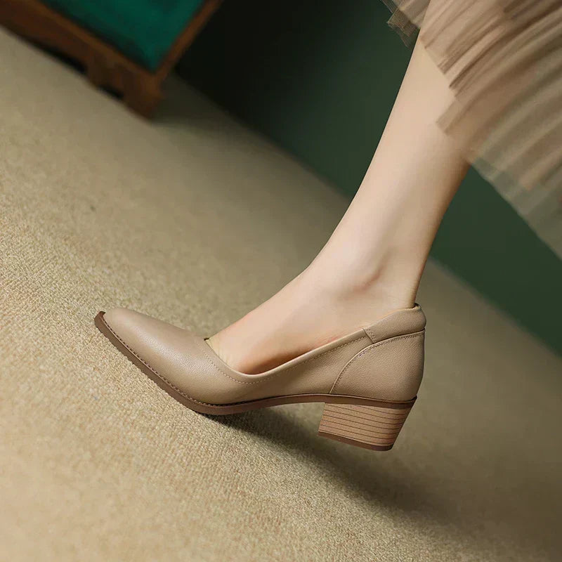 Elżbieta – Buty na średnim obcasie
