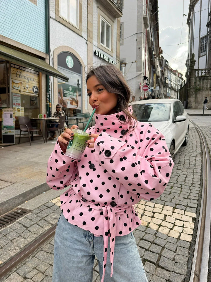 Trench Valentina Rosa w Kropki™