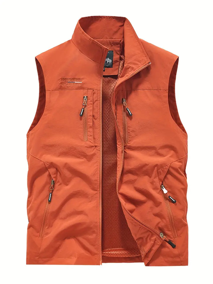 Michael™ | Lekka kamizelka outdoorowa z wieloma kieszeniami