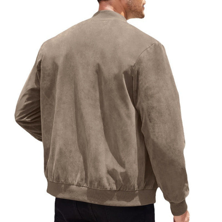 Richard™ | Kurtka Bomber w Stylu Vintage z Zamszu