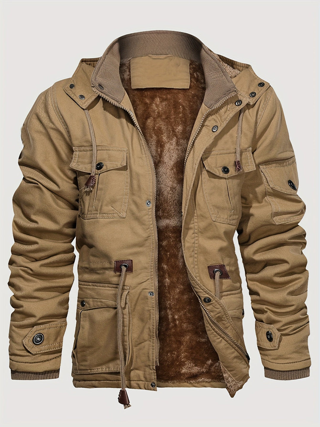 Grzegorz | Długa Kurtka Outdoorowa Premium