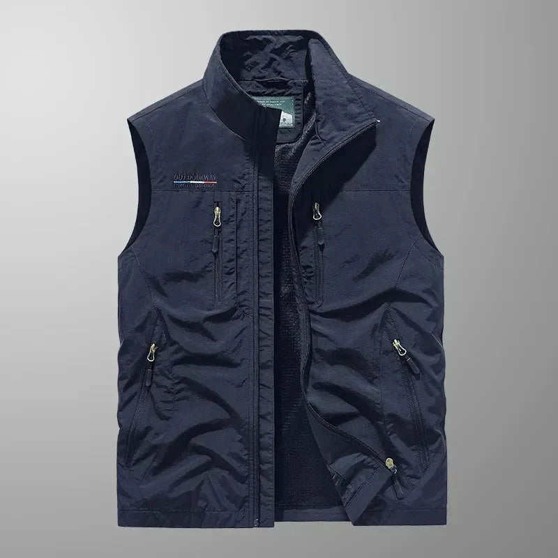 Michael™ | Lekka kamizelka outdoorowa z wieloma kieszeniami