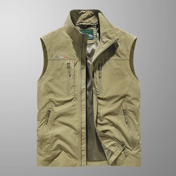 Michael™ | Lekka kamizelka outdoorowa z wieloma kieszeniami