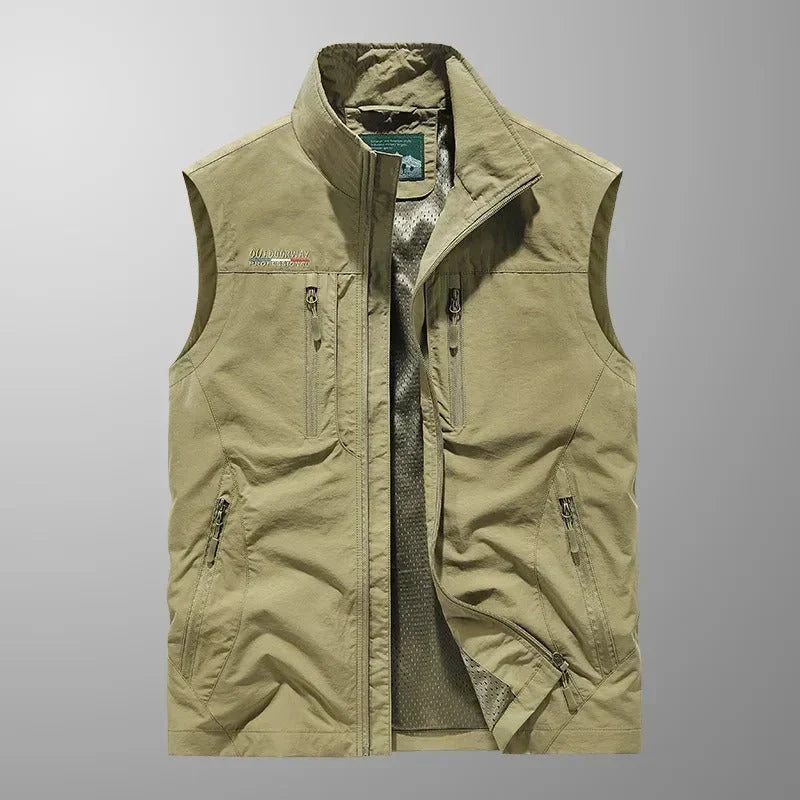 Michael™ | Lekka kamizelka outdoorowa z wieloma kieszeniami