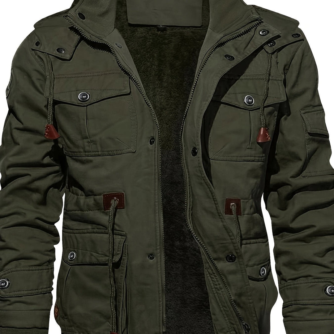 Grzegorz | Długa Kurtka Outdoorowa Premium