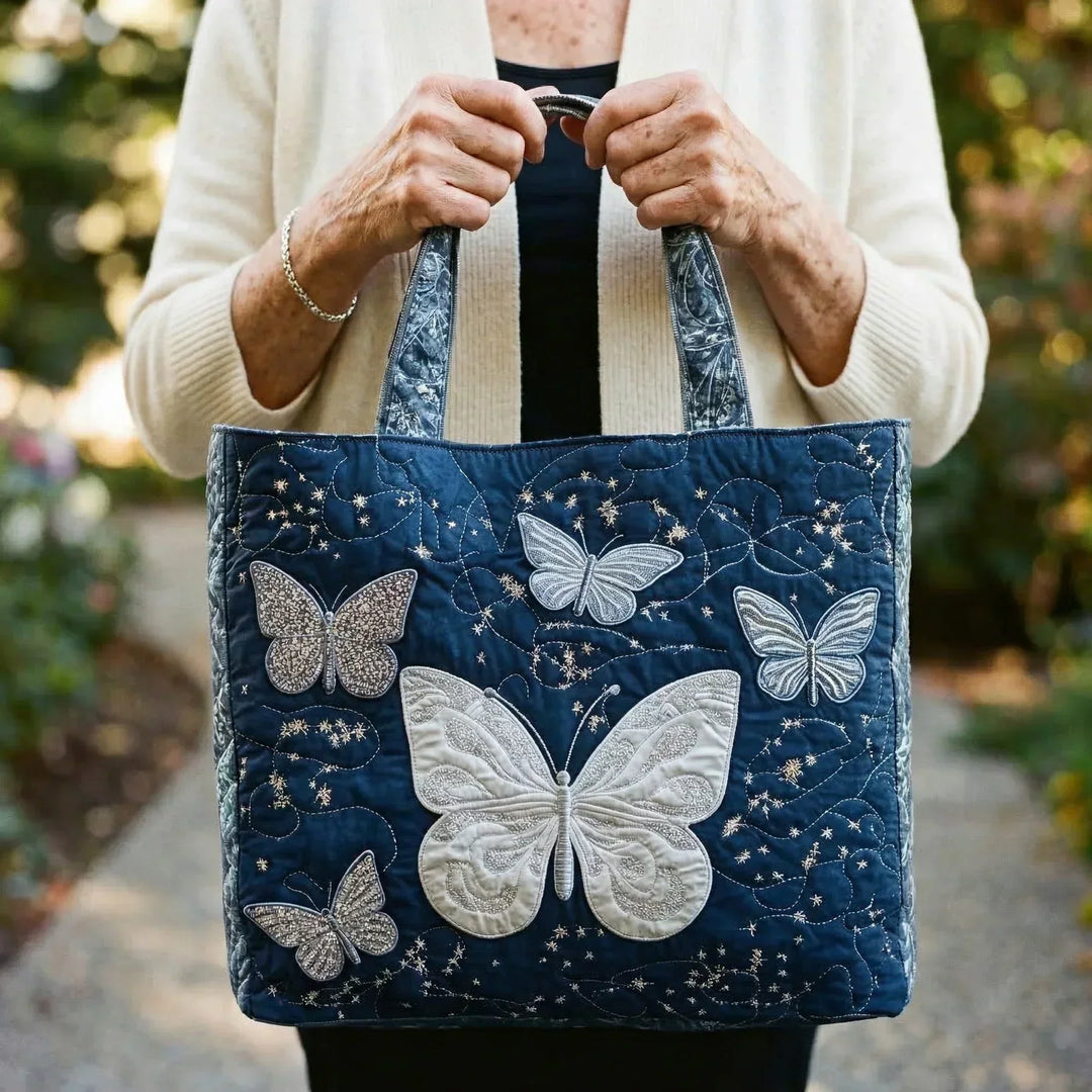 Torba Artisanal - Papillon Srebrna